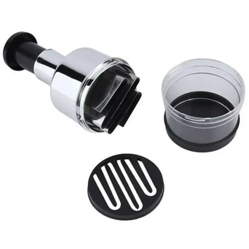 Steel Garlic Press Chopper Mincer Cutter for Kitchen