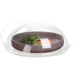 Load image into Gallery viewer, Microwave Anti-Splatter Lid – Clear, Heat-Resistant Handle
