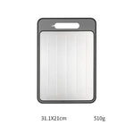 Load image into Gallery viewer, 4-in-1 Double-Sided Cutting Board with Defrost &amp; Sharpener
