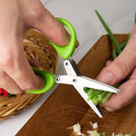 Load image into Gallery viewer, Multi-Functional Stainless Steel 3/5-Layer Kitchen Cutter

