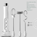 Load image into Gallery viewer, 3-in-1 Rechargeable Electric Milk Frother, High-Speed Foam Maker
