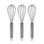Load image into Gallery viewer, 6–12&quot; Stainless Steel Balloon Whisk Egg Beater for Baking
