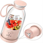 Load image into Gallery viewer, 500ML Portable 2400Mah Wireless Fruit Mixers USB Juicer
