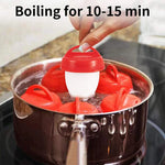 Load image into Gallery viewer, 3/6Pcs Silicone Egg Poacher Cups – BPA Free, Non-Stick

