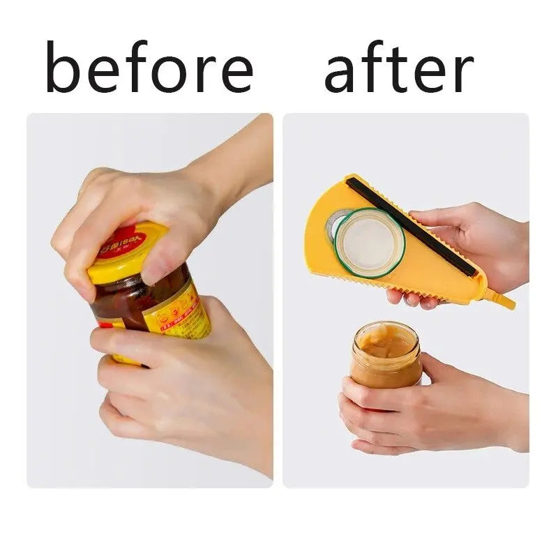 Multifunctional Manual Bottle & Jar Opener for Home Use