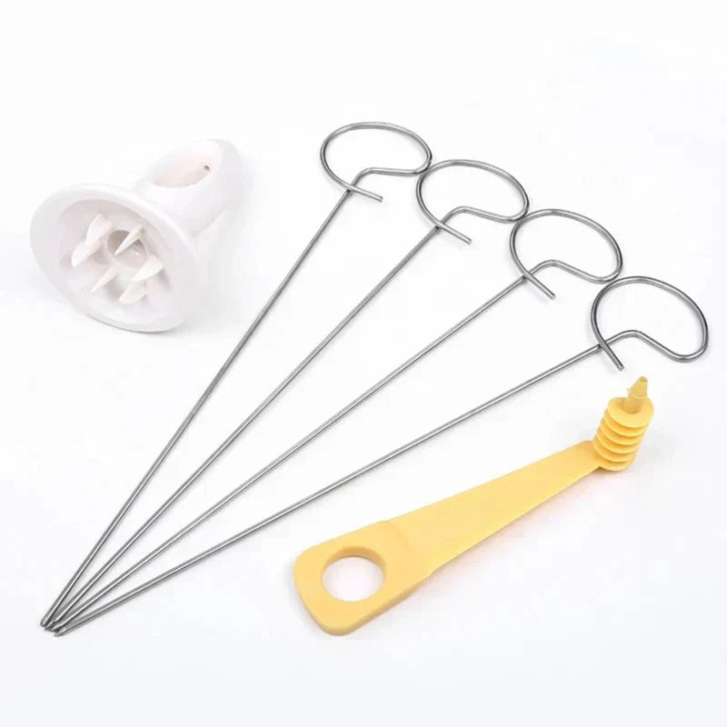 Stainless Steel Rotating Potato Spiral Slicer Kitchen Tool