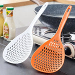 Load image into Gallery viewer, Large Colander Strainer Spoon – Kitchen Skimmer Tool
