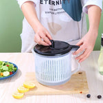 Load image into Gallery viewer, Manual Salad Spinner Vegetable Washer &amp; Dryer, Kitchen Strainer
