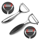 Load image into Gallery viewer, 304 SS Rotatable Y Peeler – Fruit Veggie Kitchen Gadget
