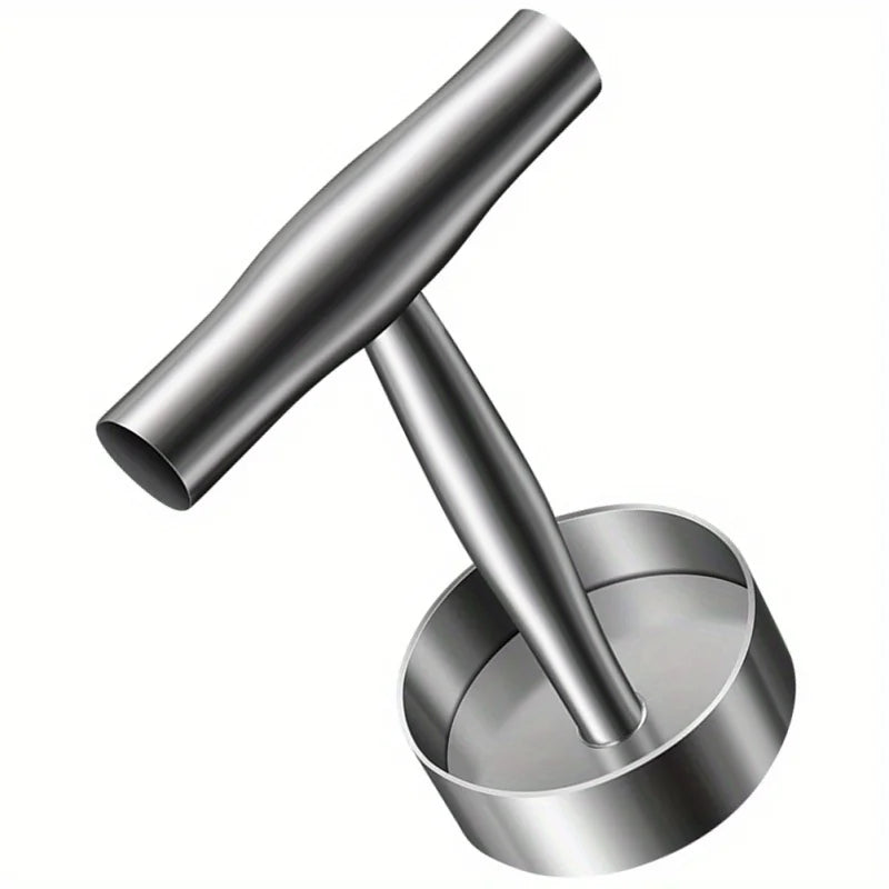 Heavy-Duty Burger Patty Press – Manual Meat Mold for Home Grill