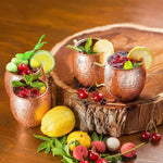 Load image into Gallery viewer, 550ml 18oz Copper Moscow Mule Mug – Stainless, Anti-Fall
