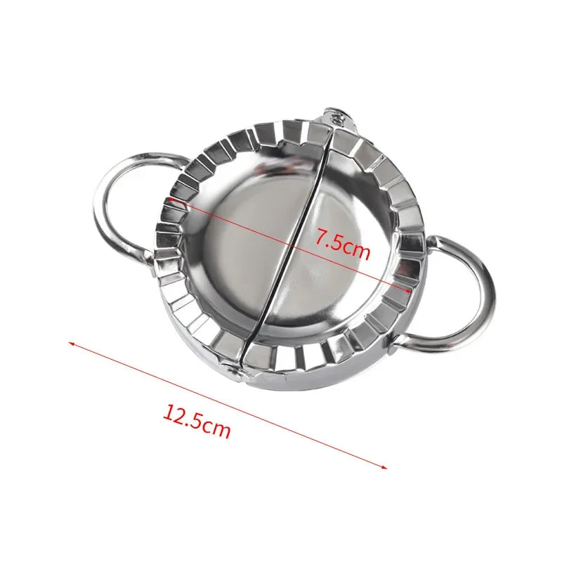 Stainless Steel Dumpling Maker Press Mold Pastry Wrapper Tool