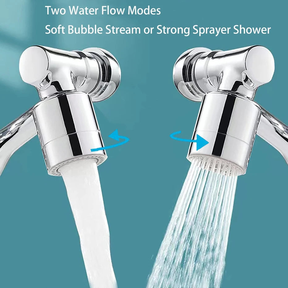 1080° Universal Rotation Faucet Sprayer