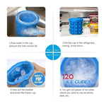 Load image into Gallery viewer, 2-in-1 Large Silicone Ice Bucket Mold with Lid
