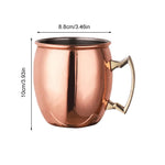 Load image into Gallery viewer, 550ml 18oz Copper Moscow Mule Mug – Stainless, Anti-Fall
