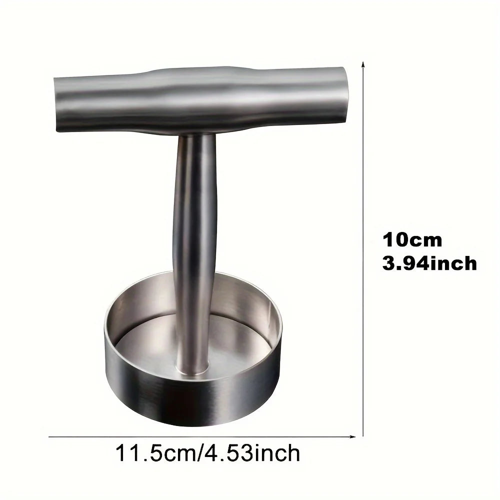 Heavy-Duty Burger Patty Press – Manual Meat Mold for Home Grill