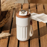 Load image into Gallery viewer, Smart Stainless Steel Temperature Display Coffee Cup
