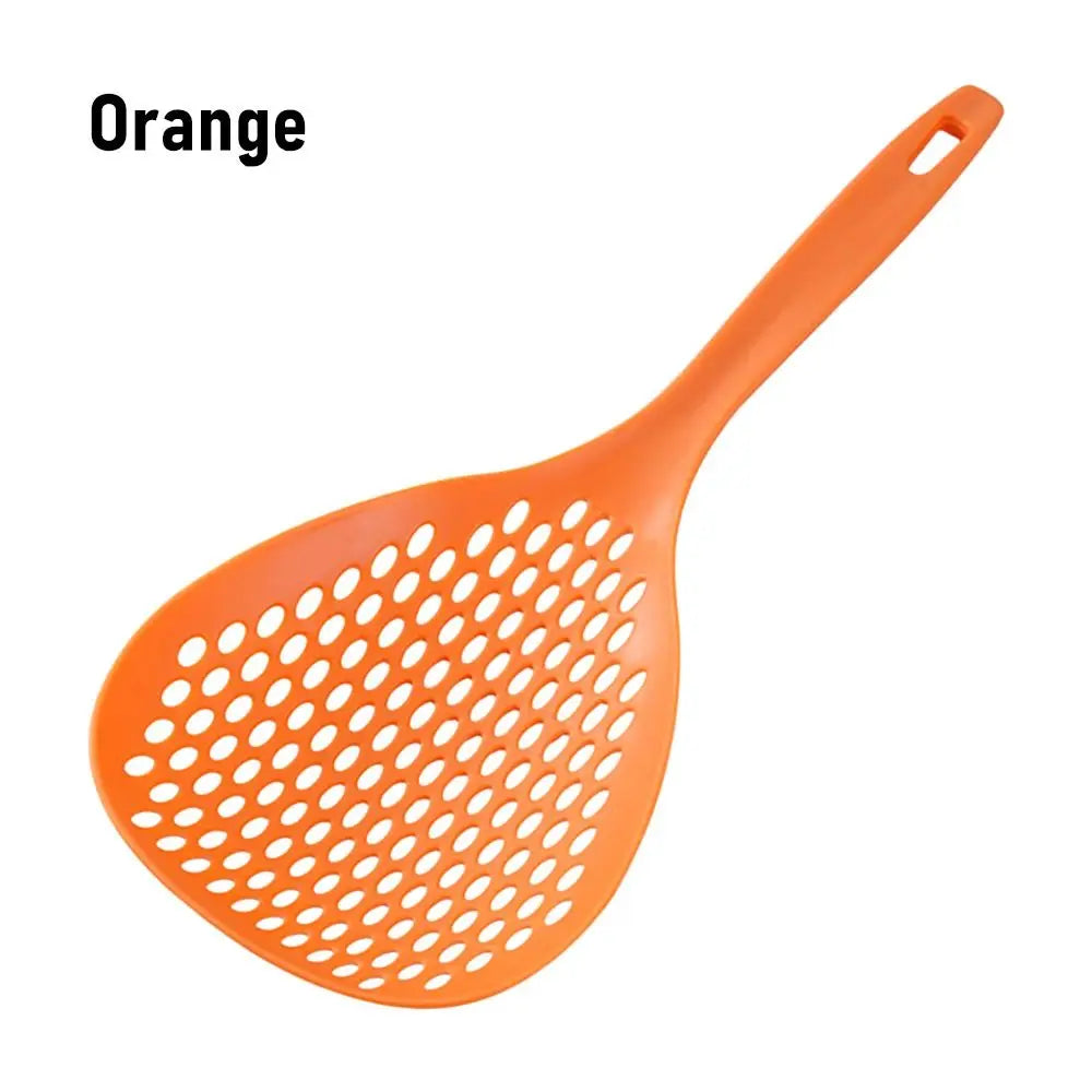 Large Colander Strainer Spoon – Kitchen Skimmer Tool