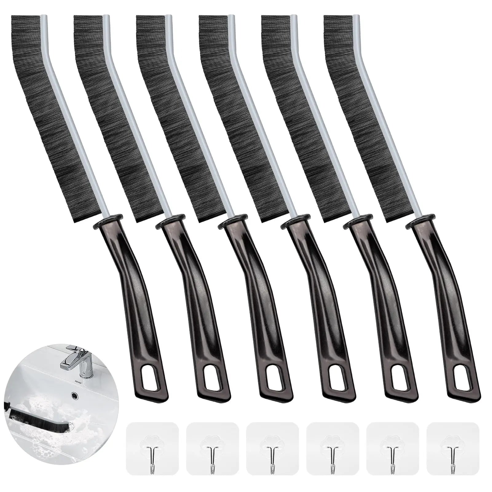 5-Piece Kitchen Cleaning Brush Set – Deep Clean & Small Space Reach