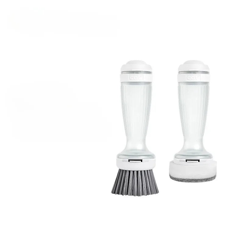 Scrub Brush with Soap Dispenser