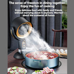Load image into Gallery viewer, Portable USB Smoke Purifier Fan – Rechargeable for Home &amp; Kitchen
