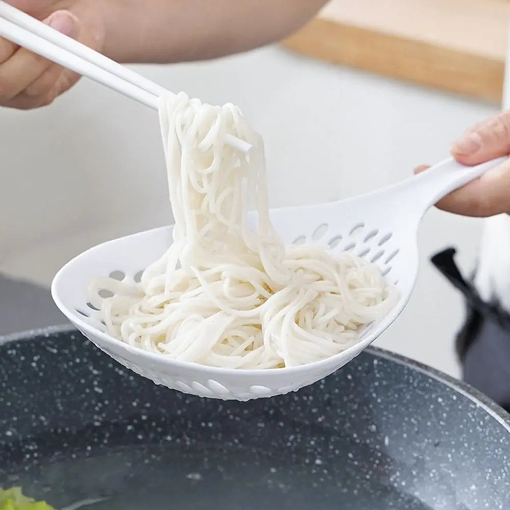 Large Colander Strainer Spoon – Kitchen Skimmer Tool