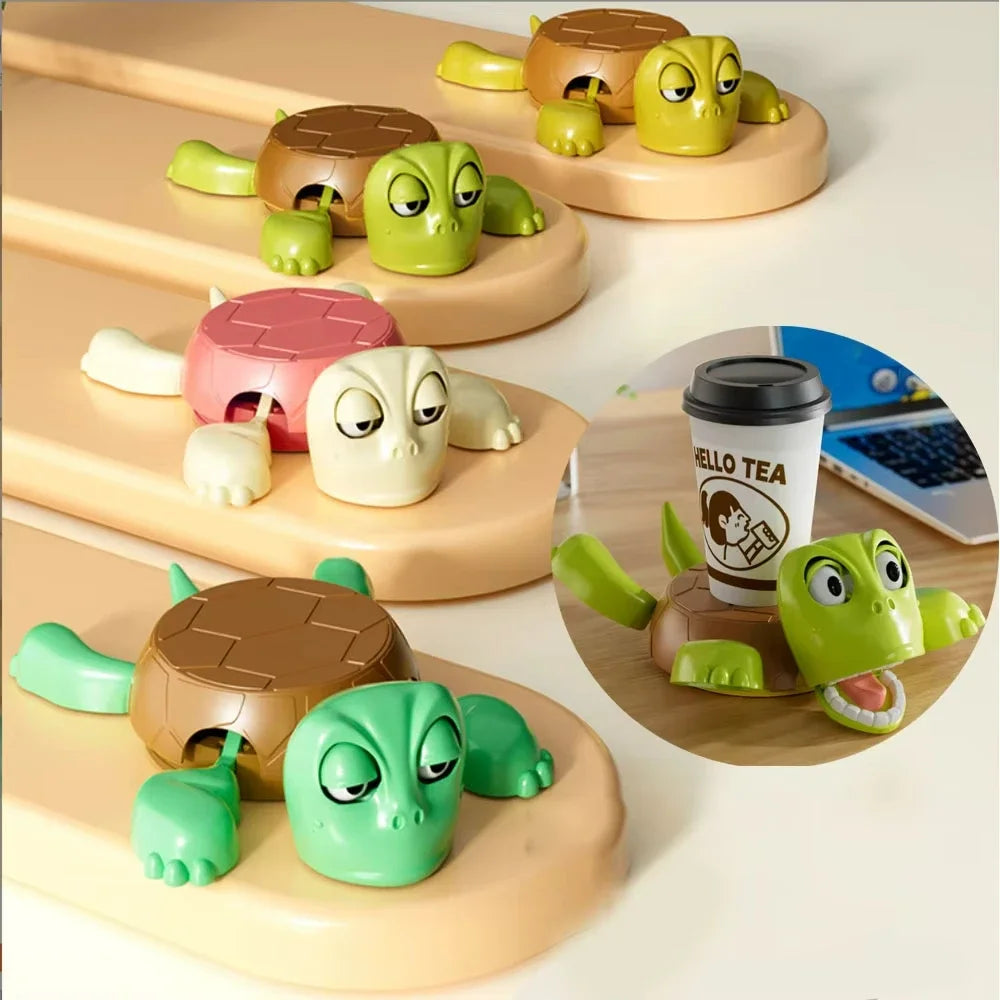 Funny Turtle Coaster - Cute Mug Pad for Tea Coffee Decor