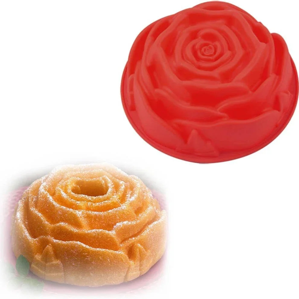 Flower Silicone Cake Mold – Reusable Home Baking Tool