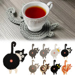 Load image into Gallery viewer, Cat Butt Coaster – Cute, Durable Heat-Resistant Mat
