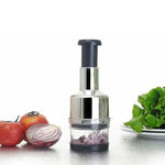 Load image into Gallery viewer, Steel Garlic Press Chopper Mincer Cutter for Kitchen

