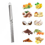 Load image into Gallery viewer, Stainless Handheld Grater – Cheese, Garlic, Lemon, More
