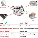 Load image into Gallery viewer, Stainless Steel Dumpling Maker Press Mold Pastry Wrapper Tool
