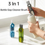 Load image into Gallery viewer, 3-in-1 Cup &amp; Bottle Cleaner Brush Set - Multifunction Tool
