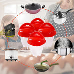 Load image into Gallery viewer, 3/6Pcs Silicone Egg Poacher Cups – BPA Free, Non-Stick

