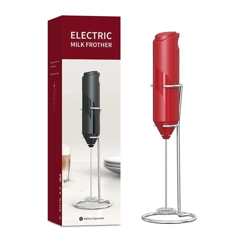 Portable Electric Milk Frother | Mini Handheld Foam Mixer
