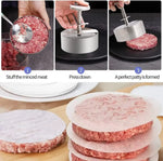 Load image into Gallery viewer, Hamburger Patty Press Non-Stick, Adjustable, Kitchen Tool
