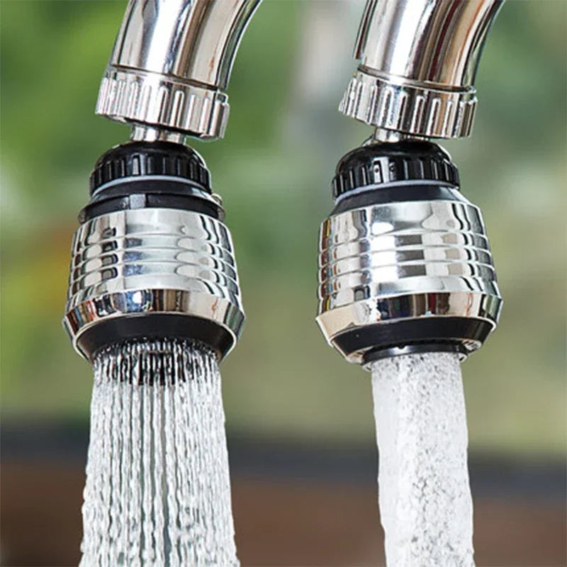 2-Mode 360° Faucet Extender – High Pressure, Water Saver