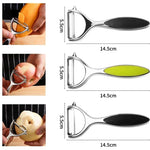 Load image into Gallery viewer, 304 SS Rotatable Y Peeler – Fruit Veggie Kitchen Gadget

