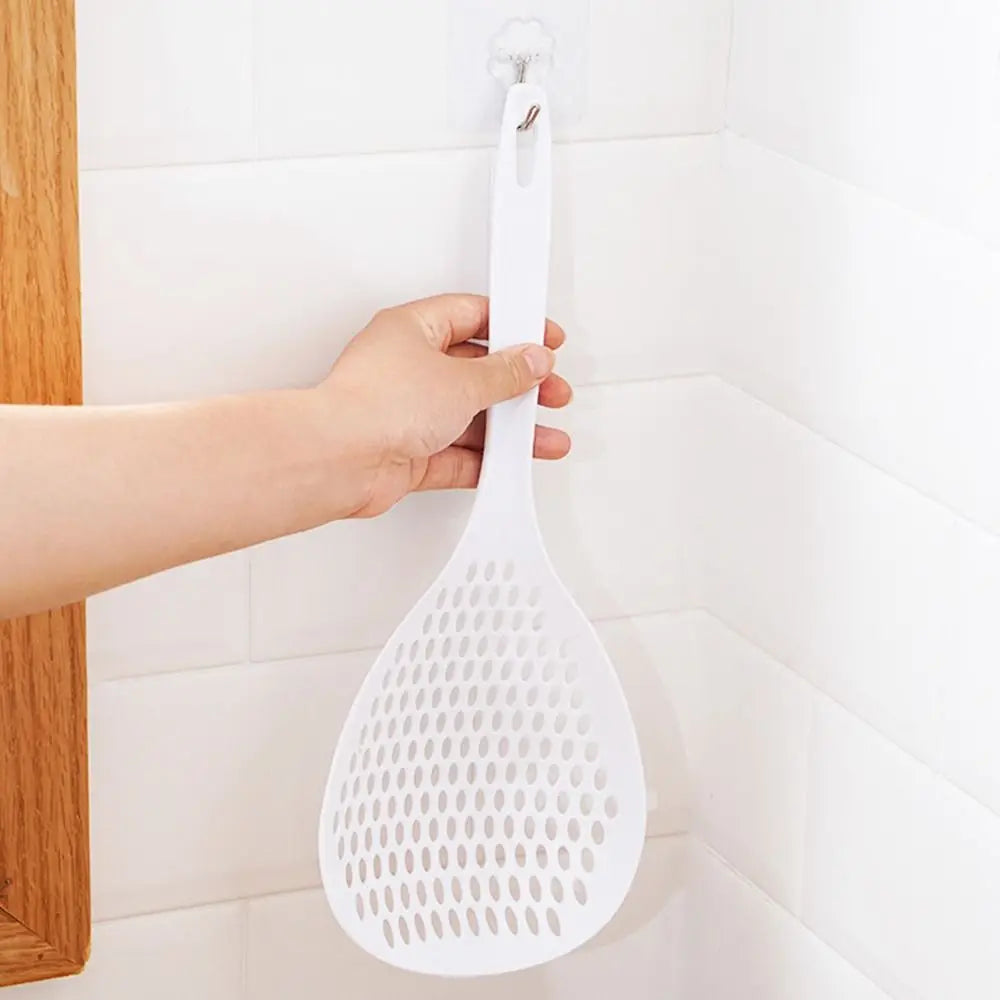 Large Colander Strainer Spoon – Kitchen Skimmer Tool
