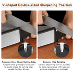 Load image into Gallery viewer, 5-in-1 Knife Sharpener Whetstone Diamond 400/1000 Multi-Tool
