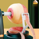 Load image into Gallery viewer, Manual Crank Fruit Peeler – Rotating, Safe, Suction Base

