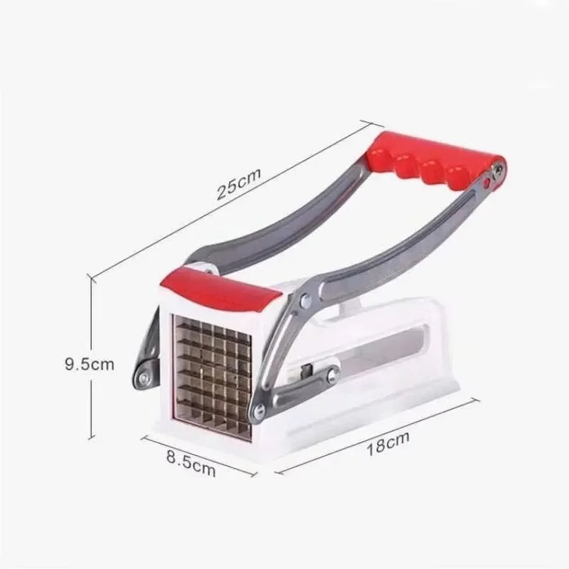 Manual Vegetable Cutter: Steel Potato, Cucumber, Fruit Slicer