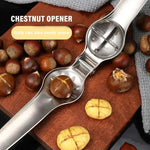 Load image into Gallery viewer, 2-in-1 Steel Nut Cracker &amp; Chestnut Opener Kitchen Tool
