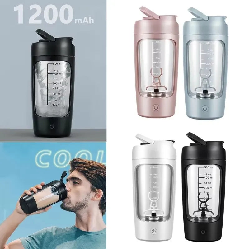 650ML Portable Rechargeable Shaker Cup – Auto Mix