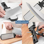 Load image into Gallery viewer, 5-in-1 Knife Sharpener Whetstone Diamond 400/1000 Multi-Tool
