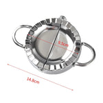 Load image into Gallery viewer, Stainless Steel Dumpling Maker Press Mold Pastry Wrapper Tool
