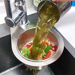 Load image into Gallery viewer, Stainless Sink Strainer Basket – Drain, Store &amp; Filter
