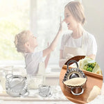 Load image into Gallery viewer, Stainless Steel Dumpling Maker Press Mold Pastry Wrapper Tool
