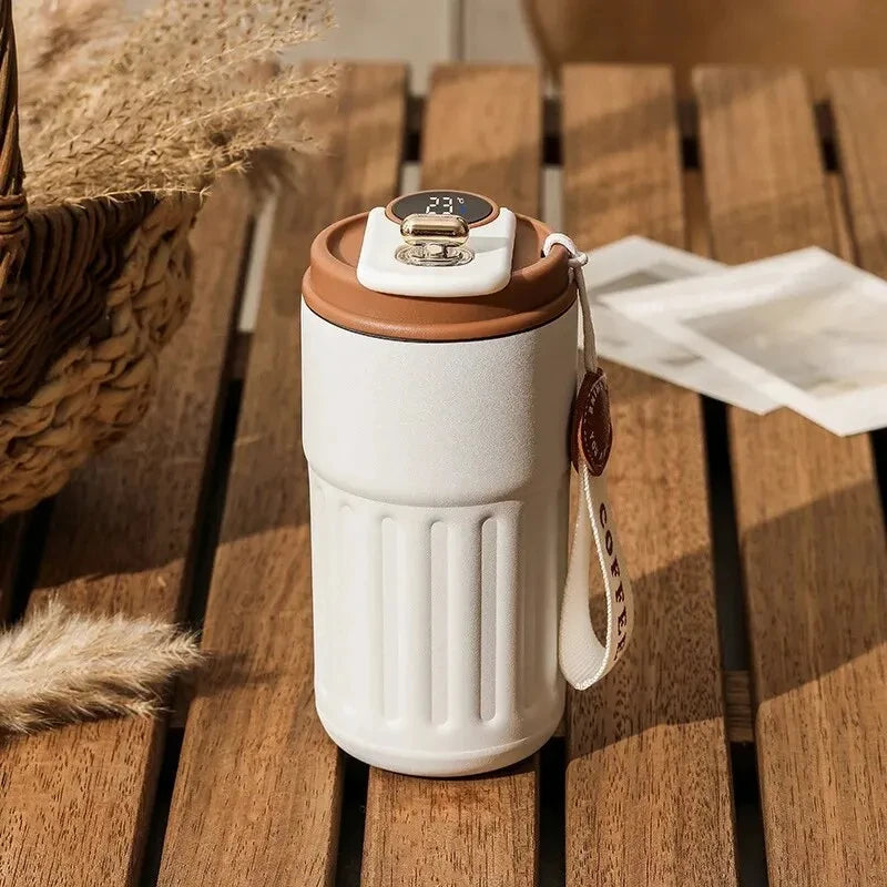 Smart Stainless Steel Temperature Display Coffee Cup
