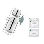 Load image into Gallery viewer, 360° Adjustable Kitchen Faucet Spray Head Filter Nozzle Aerator
